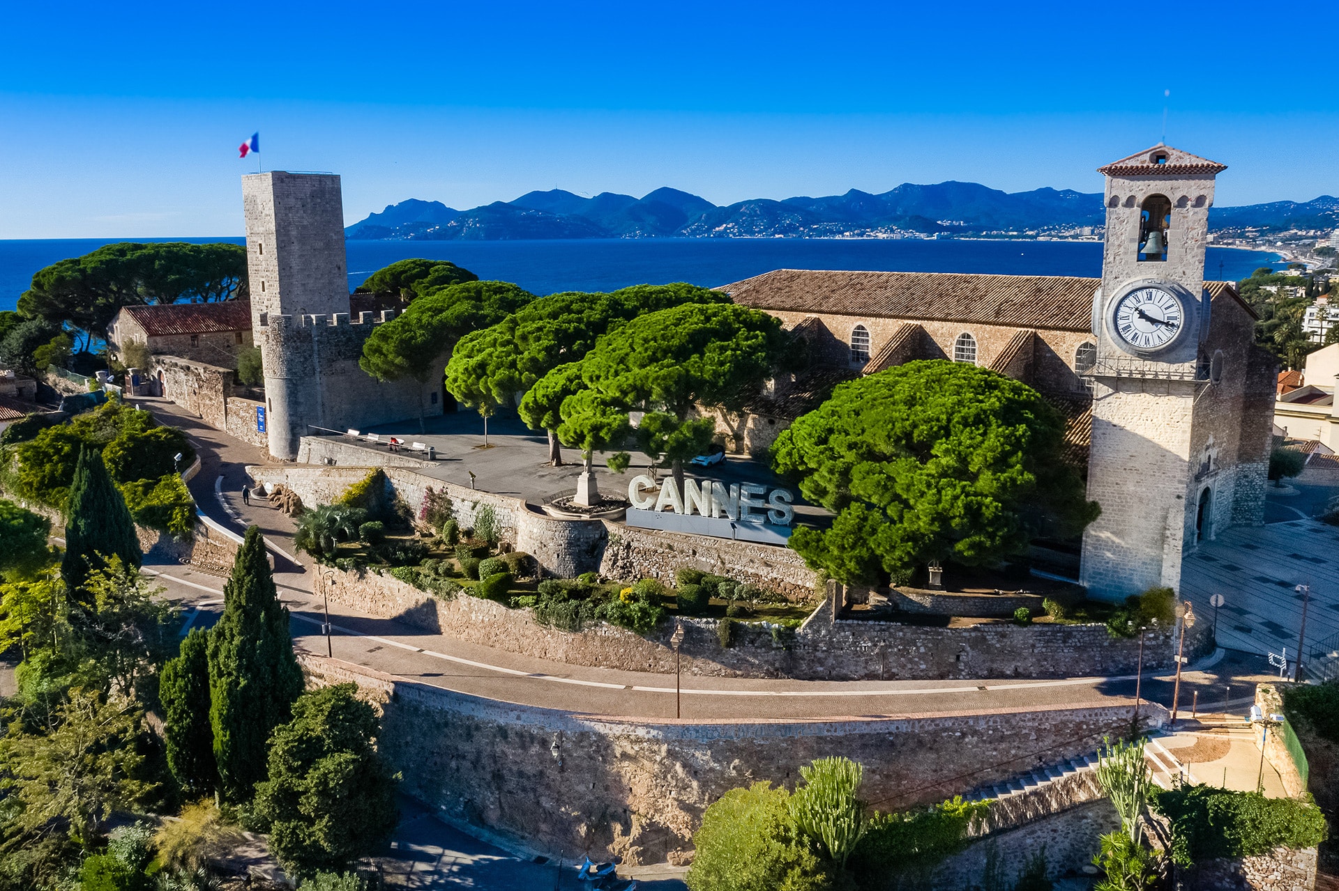 Vue du suquet Cannes